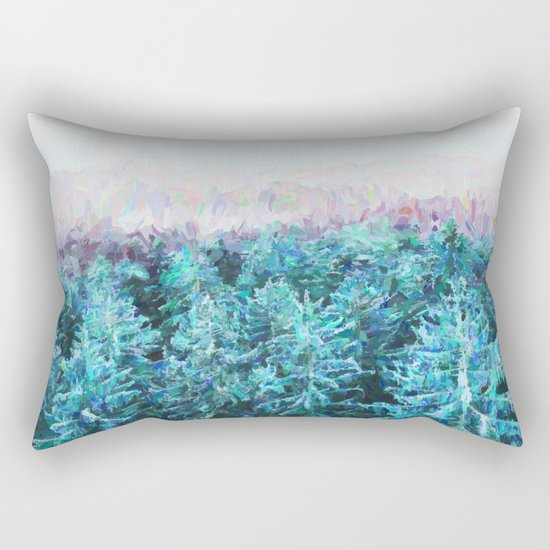 Tree Tops #society6 #buyart #decor Rectangular Pillow