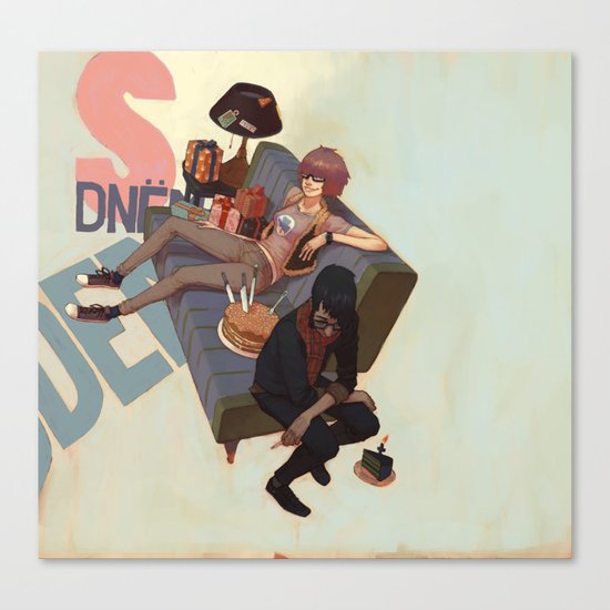 H_B_R_A Canvas Print