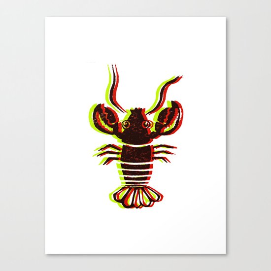 Lobster Confusion Canvas Print