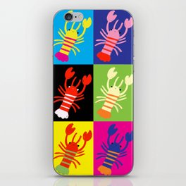 Lobster Pop Art Pattern Art iPhone Skin