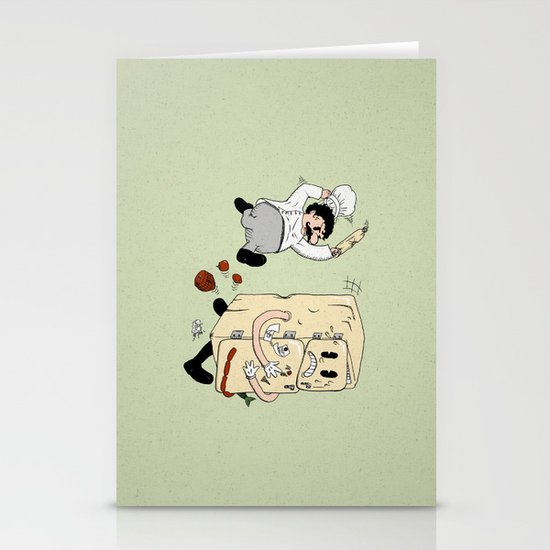Your Fridge is Running Stationery Cards