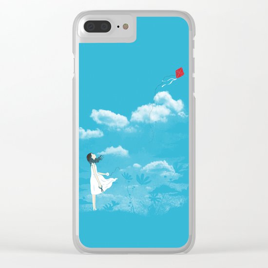 Let Go Clear iPhone Case