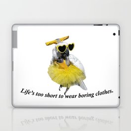 Fashionista Cockatoo Laptop Skin