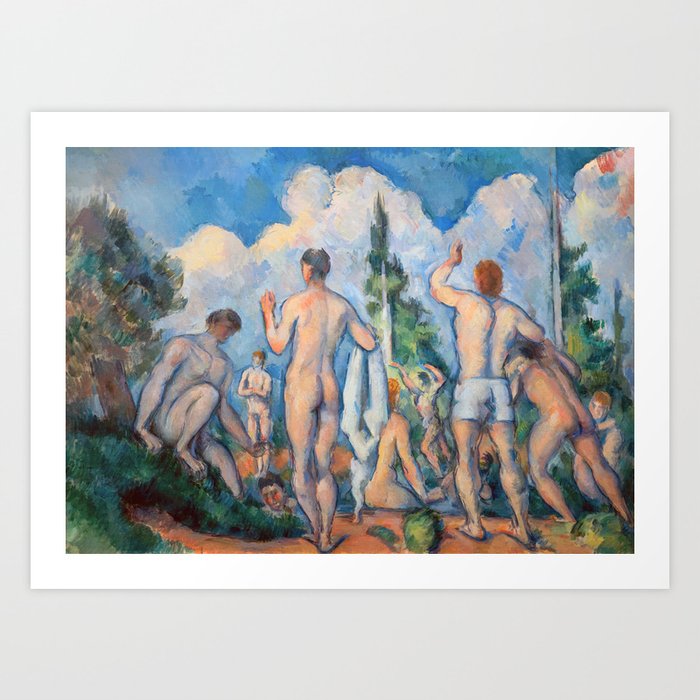 Paul Cezanne - Bathers Art Print
