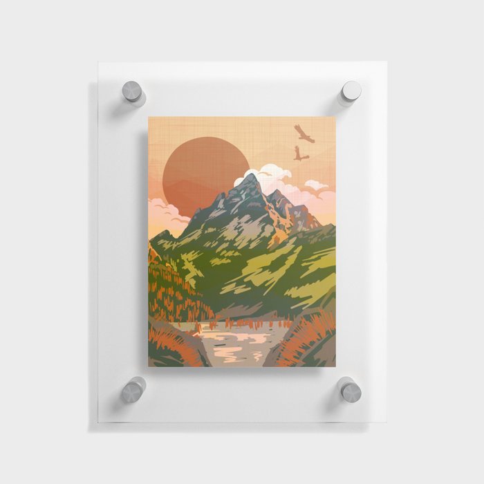 Summer Adventure in Colorado Floating Acrylic Print