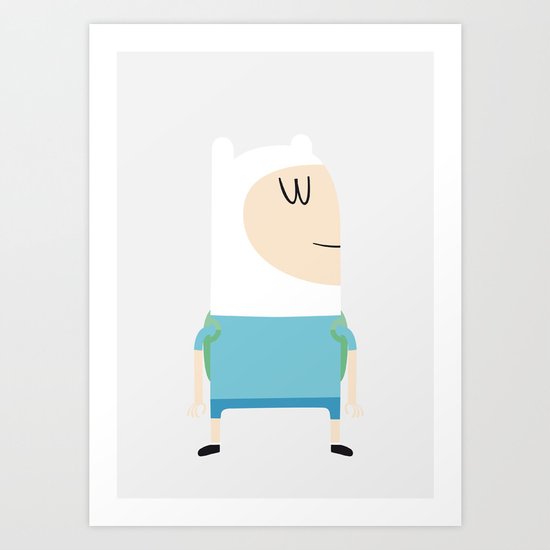 Finn Art Print