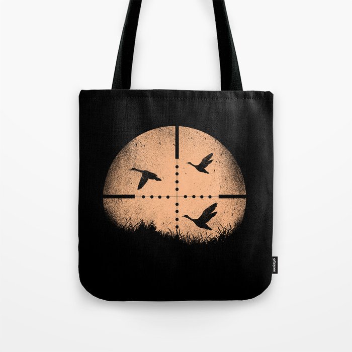 Duck Hunting Tote Bag By Ramil21