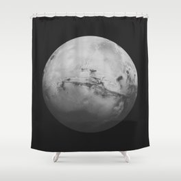 Solar System _ 04 Mars Shower Curtain