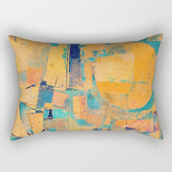 Yellow Rectangular Pillow