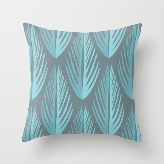 Sunny Tropics 4 Throw Pillow