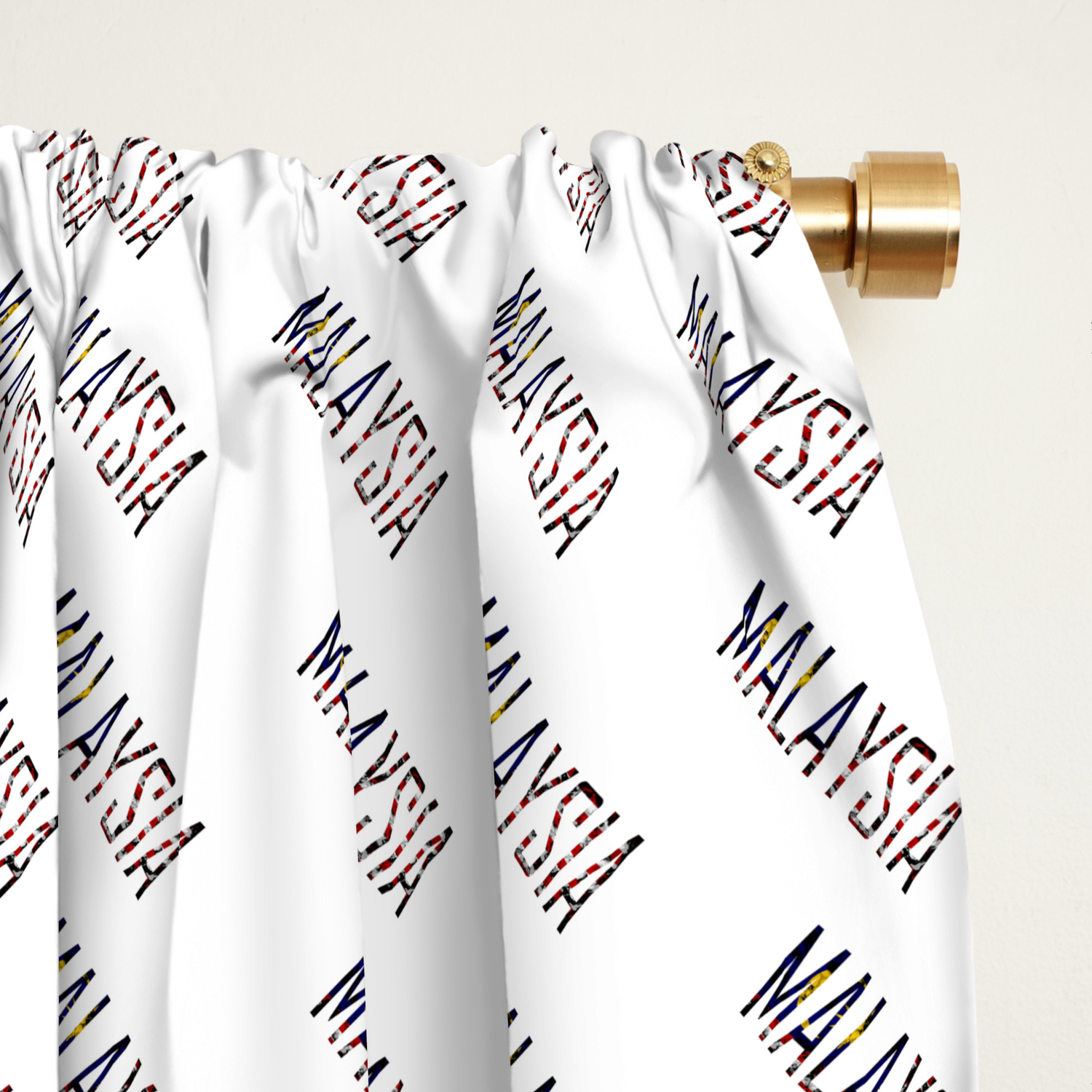 Made In Malaysia Blackout Curtain By Virgodesigns Society6