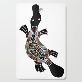 Aboriginal Art - Platypus Cutting Board