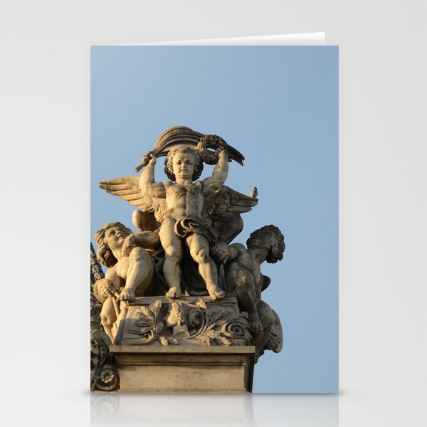 Angels of the Louvre Stationery Cards
