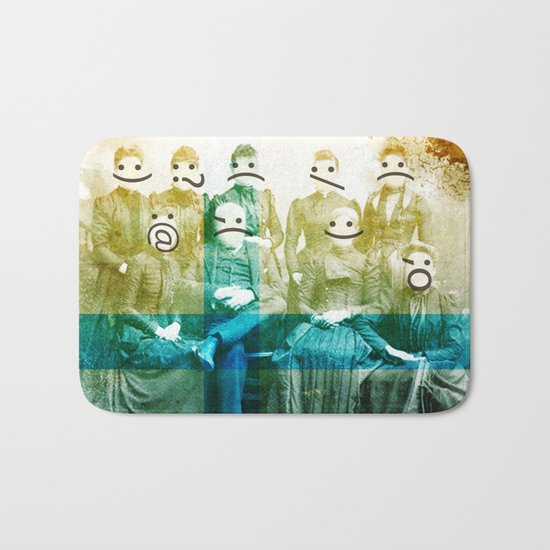 the semicolon sisters Bath Mat