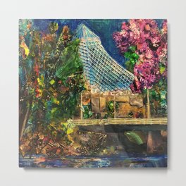 Lilac City 3: Pavilion, Riverfront Park Metal Print