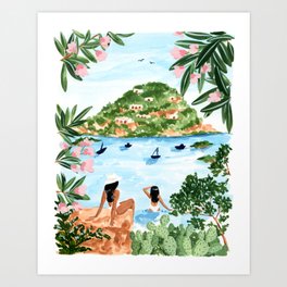 Somewhere in Italy Art Print