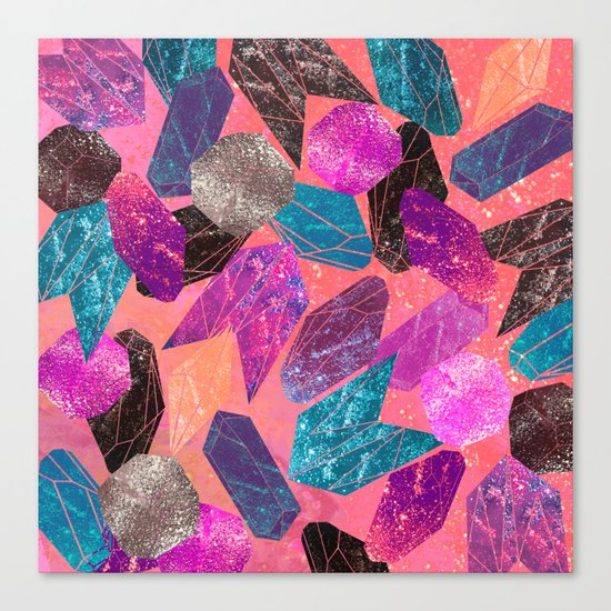 Gem Pop Canvas Print