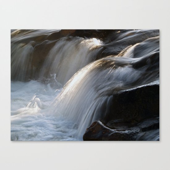 White Water Canvas Print