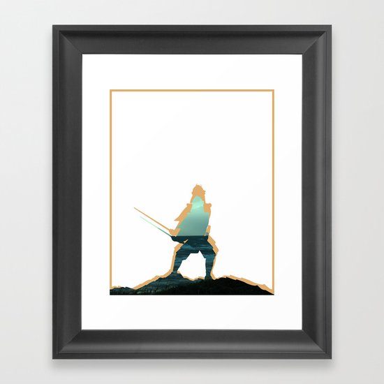 Samuraj Framed Art Print