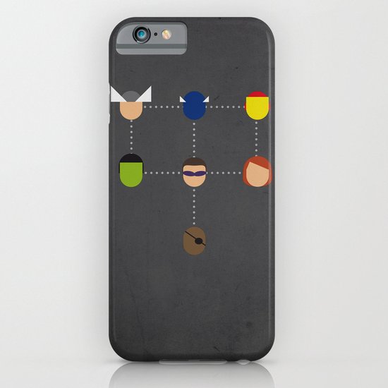 The advengers Capsules iPhone & iPod Case