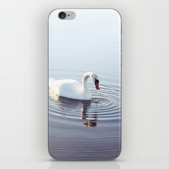 the beautiful swan iPhone & iPod Skin