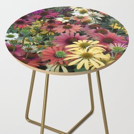 Coneflowers Side Table