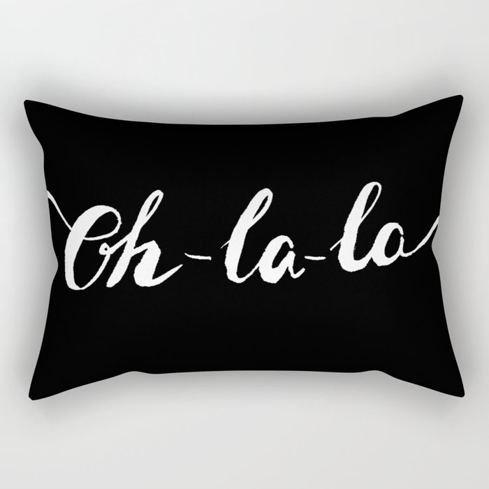 Oh-la-la Rectangular Pillow