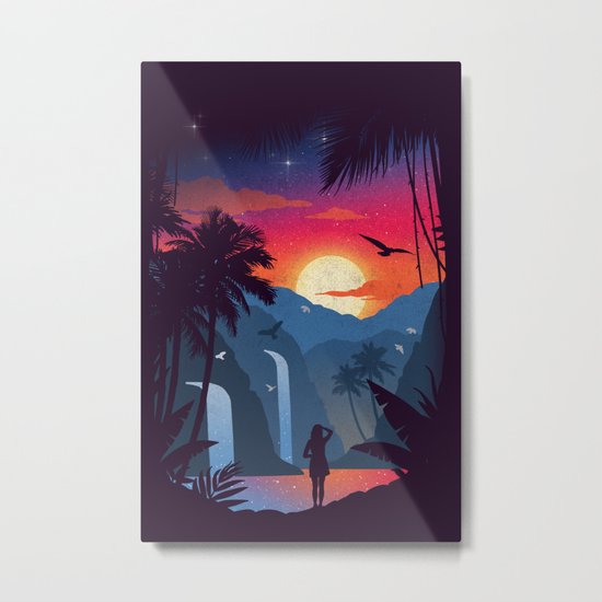 Cascades Metal Print