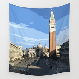 St Mark's Square - Venice Wall Tapestry