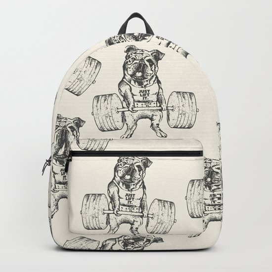 English Bulldog Lift Backpack