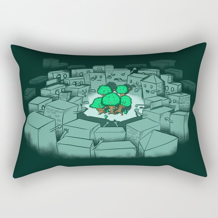 Save The Forest Rectangular Pillow