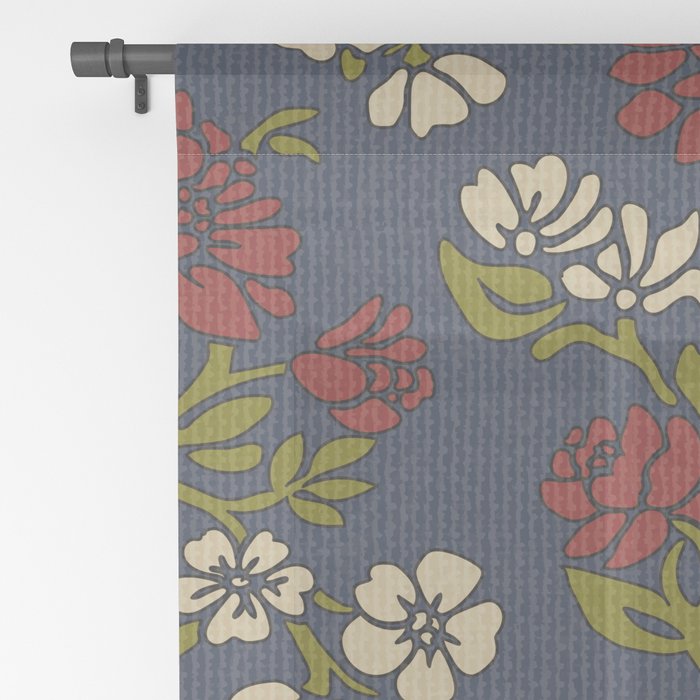 Vintage Style Victorian Floral Upholstery Fabric Sheer Curtain By