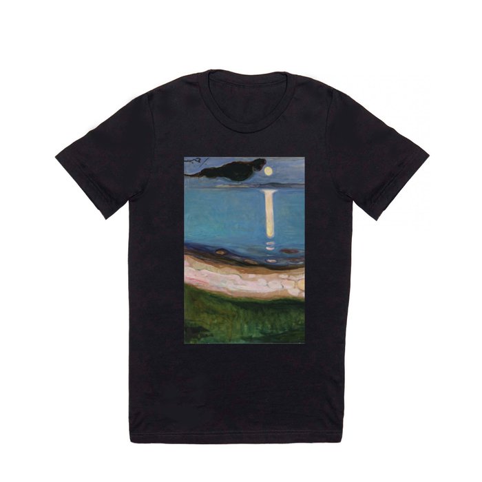 Moonlight (1895) Edvard Munch T Shirt