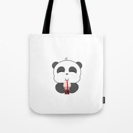 Panda loves Bubble Tea Tote Bag