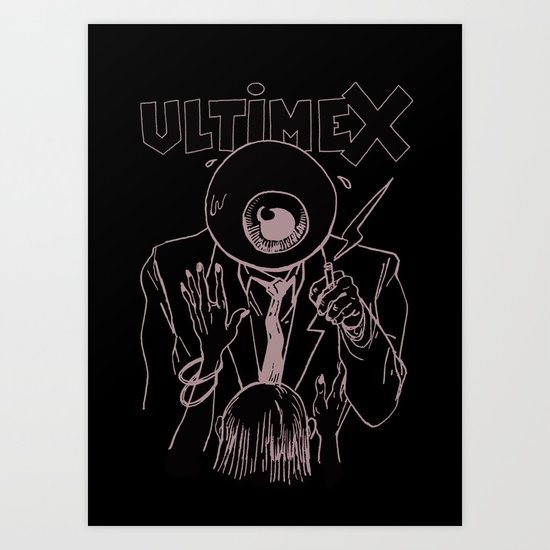 ULTIMEX-by Goupil Acneique Art Print