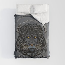 Lion Head Duvet Cover