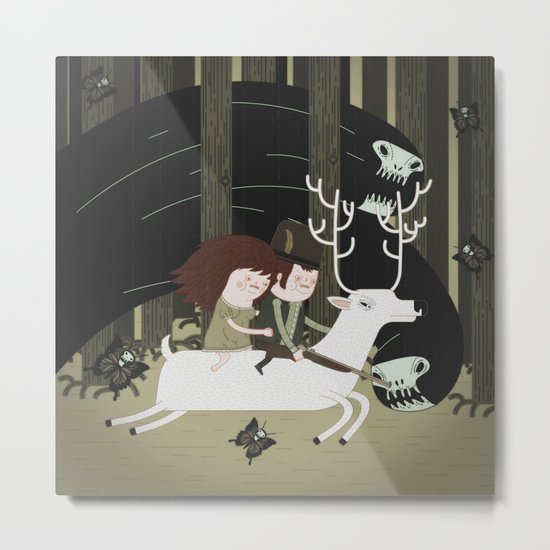 the black forest No.1 Metal Print