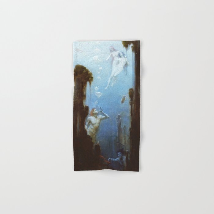  a Deep Sea Fantasy - Curran Charles Courtney Hand & Bath Towel