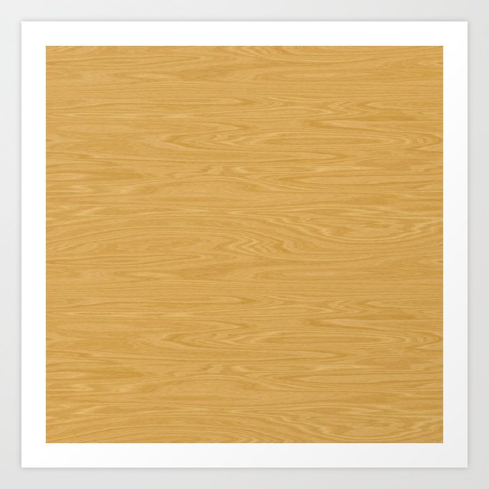 Oak Wood Texture Art Print By Textures