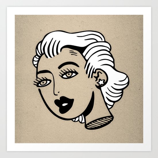 Heady Night Art Print