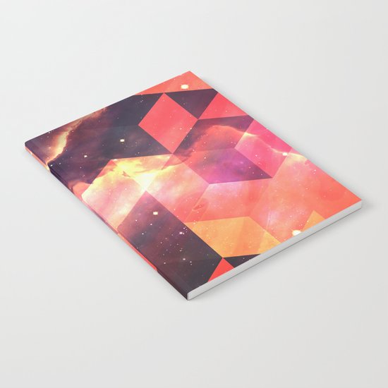 Geometric Fire Notebook