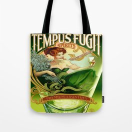 Vintage poster - Tempus Fugit Absinthe Tote Bag