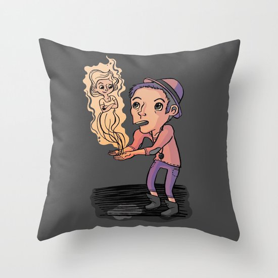 Magic Light Throw Pillow