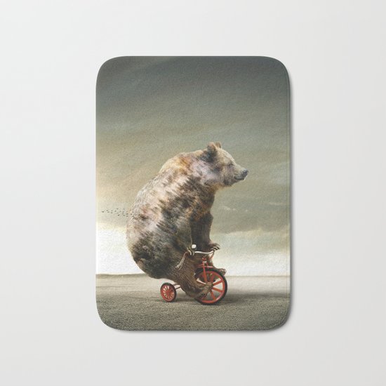 Happy Bear Bath Mat