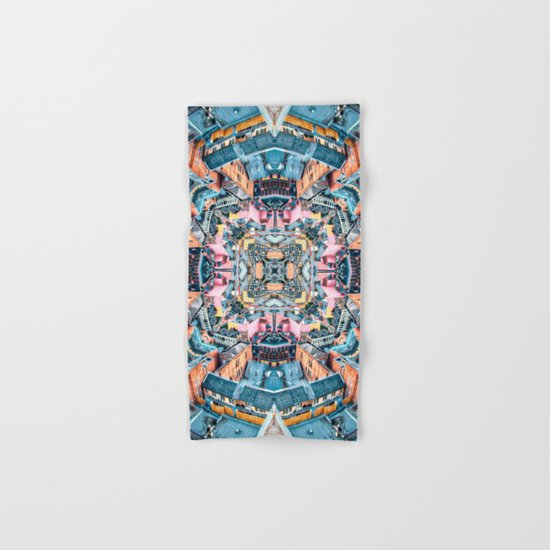 City In A Circle Hand & Bath Towel