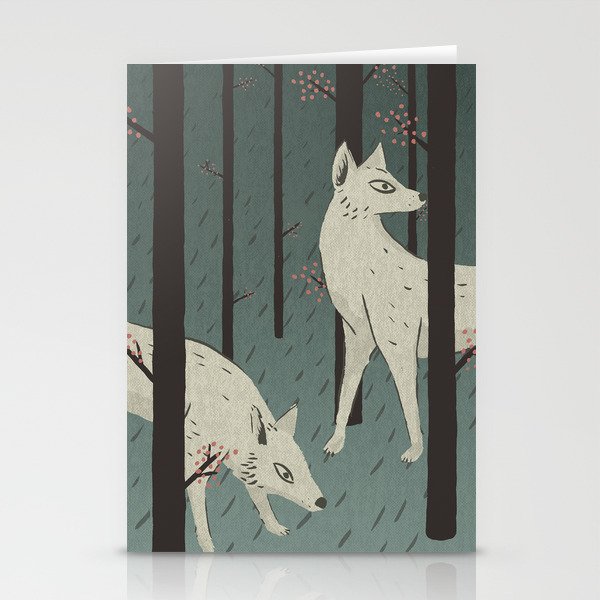 Wolves Stationery Cards