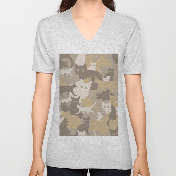 Cat camouflage cheap shirt