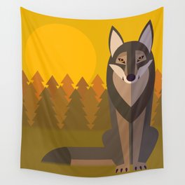 Wolf Wall Tapestry