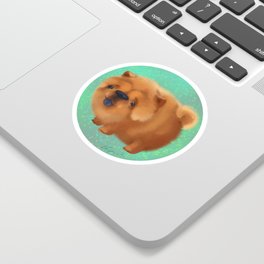 Chonky Dog Sticker