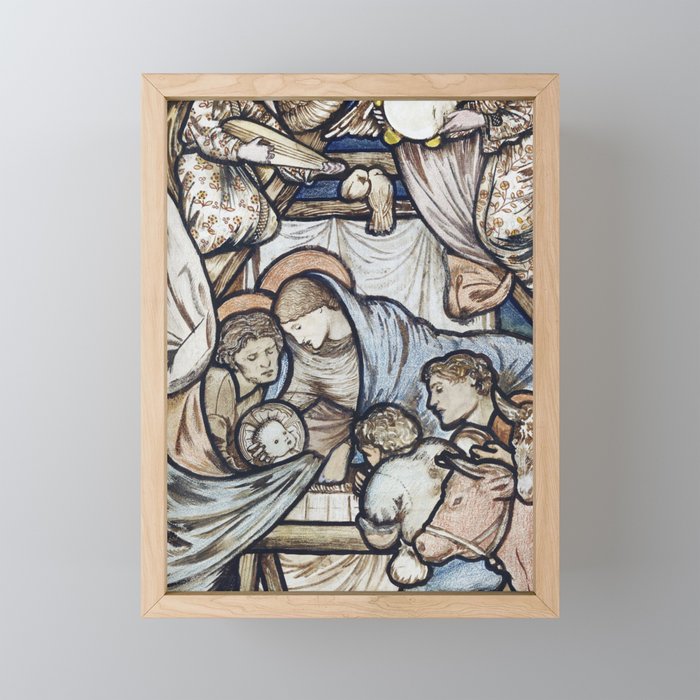 The Nativity Framed Mini Art Print